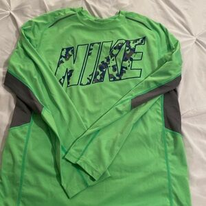 Nike youth size X-Large dry fit long sleeve shirt.